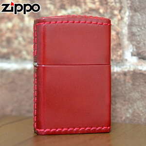 �v���� �I�C���h�R�[�h�o�� �n�v �ԃ��b�h ��ZIPPO �W�b�|�[ �I�C�� ���C�^�[ �i���� -Cordovan- Horse Leather RED