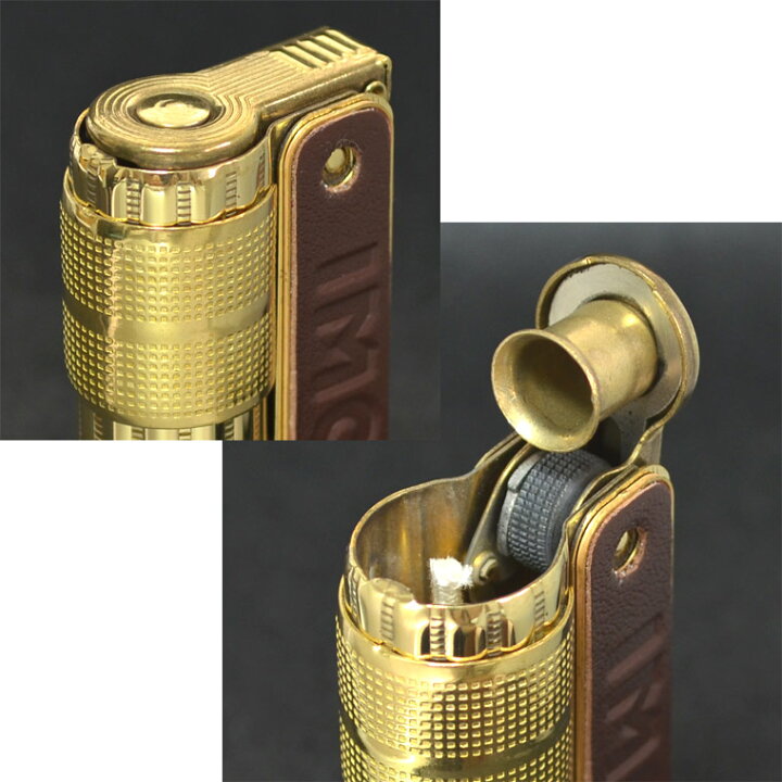 楽天市場 ポイントup 5倍 喫煙具 ライター Imco Super 6700p イムコ スーパー 革貼り ブラス Zippo Specialty Nakamura