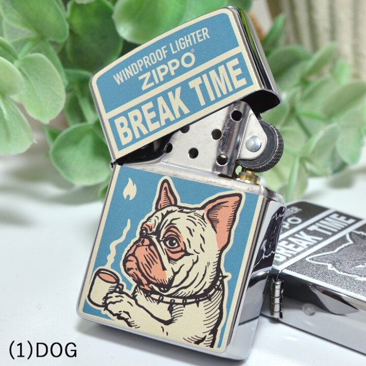 楽天市場】10%OFF配布中◇ BREAK TIME DOG/CAT◇ ZIPPO ジッポー 