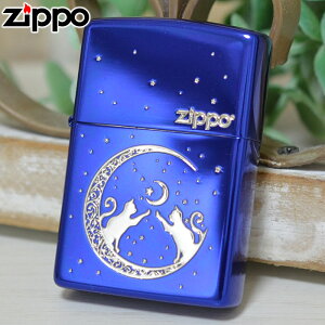 MOON CATS BLUE ���[���L���b�c �u���[ �� �i���� ZIPPO �W�b�|�[ �I�C�����C�^�[ �l�R �L �˂� �V���v�� �� �� ��