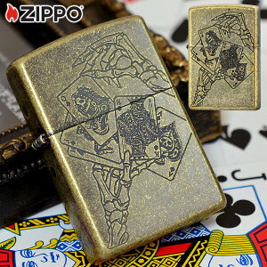 �A���e�B�[�N�|�[�J�[ BS�i�u���X�j�� SKULL �X�J�� Poker �g�����v �S�[���h �^�J �i���� ZIPPO �W�b�|�[ �I�C�����C�^�[