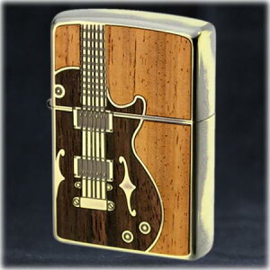 AeB[N M^[ BS ʉH ZIPPO Wb|[ IC C^[ i -Antique Style Guitar Brass Both Side Design-