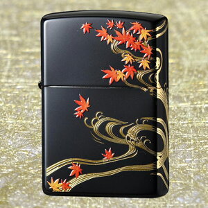 yV}\! JapaneseDesign a gxm///  ZIPPO Wb|[ ICC^[ { G  ݂ yY 2BKG-NAMIFUJI/MAPLE/CRANE/NISHIKI