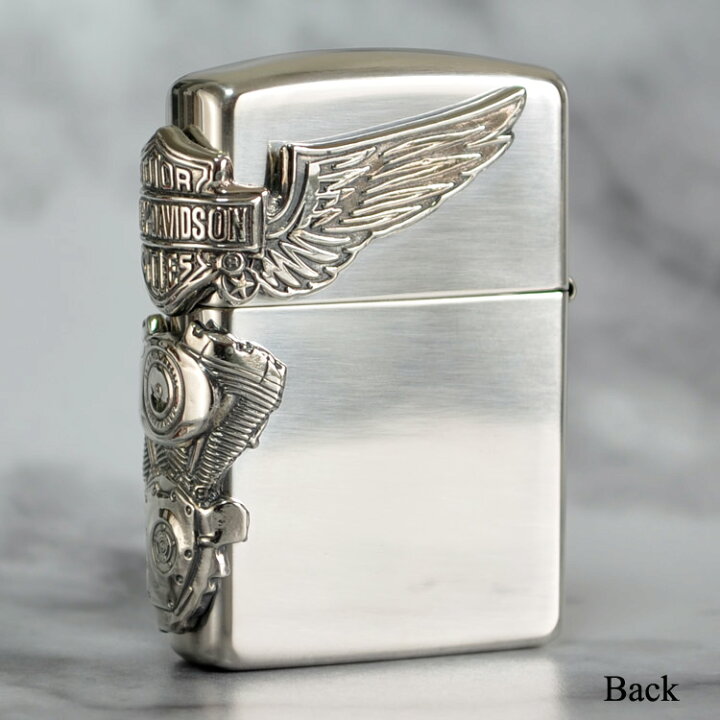 春の新作 ハーレーzippo スターリングシルバー バー シールド Fucoa Cl