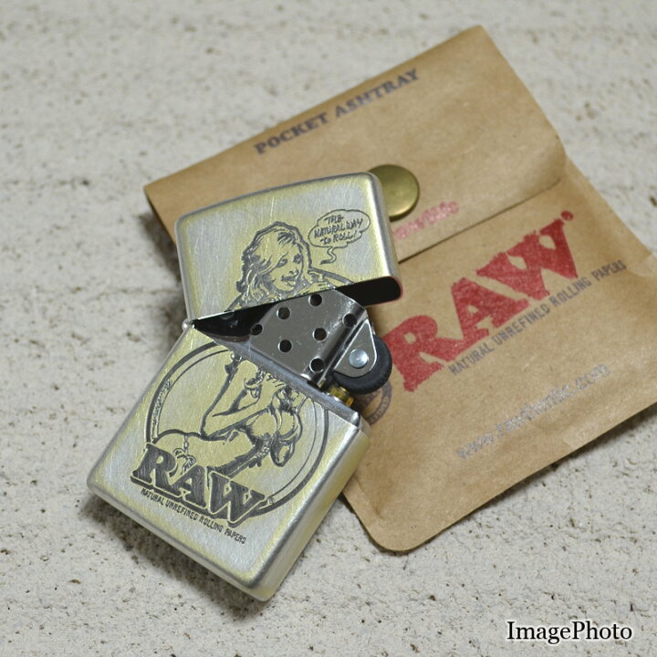 楽天市場】RAW ガール Zippo ◇手巻き シャグ RYO タバコ 喫煙具 ロウ 