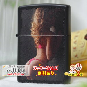 X[p[SALEJÒ SEXY ZIPPO Z218-098035 ԃWF[@i ZIPPO Wb|[C^[ ICC^[ ZNV[  ubN