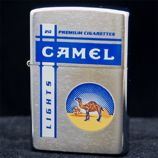 Fitters-20 キャメル CAMEL Z504 たばこ柄 オイルライター ジッポーライター ZIPPO ◆喫煙具 1999年製 ライター