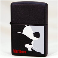 Marlbolo マルボロマン BKマット 90年代前半 ◆ マルボロ 喫煙具 ZIPPO ジッポーライター オイルライター…