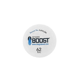【メール便対応】 Integra Boost 62％ Round 37mm 調湿剤 10枚入り