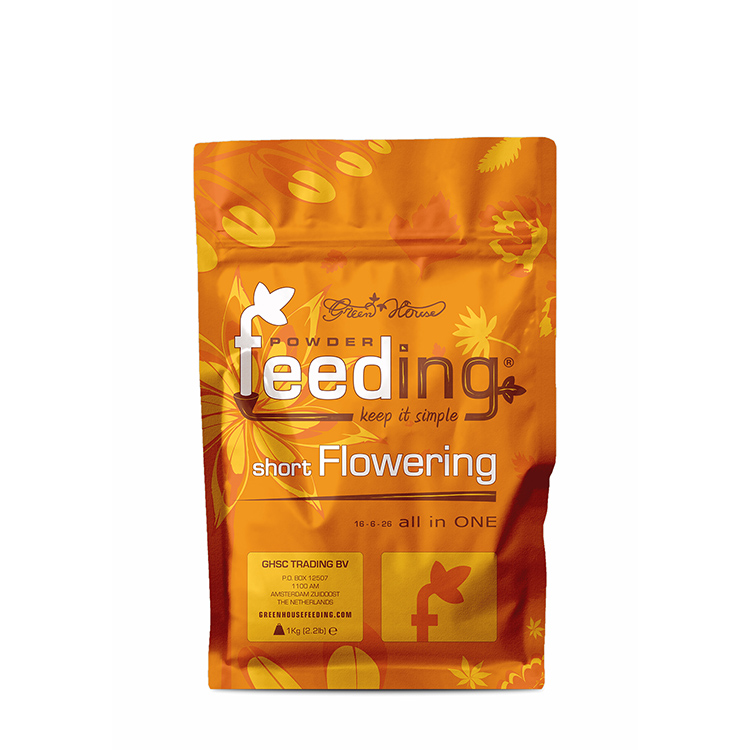 粉末肥料 Green House Feeding - short Flowering 1kg グリーンハウスフィーディング ショートフラワリング |  ZiPPY！ 楽天市場店