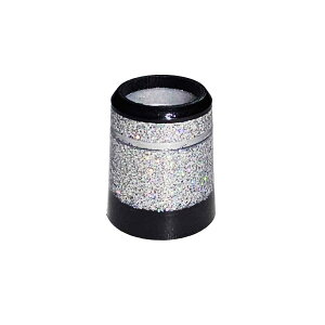 ゴルフ ソケット 10個セット 黒 銀 ラメ入り ウッド用 335tip (内径:8.4mm / 外径:12.7mm / 高さ:15mm) ドライバー用 フェアウェイウッド用 ユーティリティ用 太ソケット