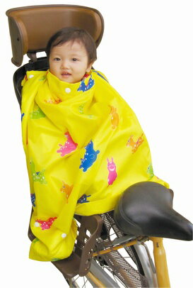 ベビーカーや自転車に乗せるお子様に!【子供用ポンチョ】M&M(エムアンドエム)じてんしゃブランケットロディ