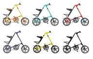 ★[送料無料(一部地域除く)] STRiDA LT(ストライダ エルティー) 16インチ 折り畳み自転車 純正キックスタ…