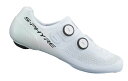●SHIMANO(シマノ) RC9 WIDE(SH-RC903) SPD-SL S-PHYRE ロード用 コンペティションシューズ ホワイト ワイドサイズ【…
