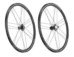 ★Campagnolo(カンパニョーロ) SCIROCCO DB 2WF-R HH12 F/R HG(シロッコ ディスクブレーキ 2ウェイフィット レディ) シマノフリー ロード用チューブレス/クリンチャーホイール 前後セット【北海道・沖