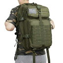 バッグ リュック メンズ レディース 大容量 男女兼用 ミリタリー バックパック 軍事 アウトバッグ 防水 キャンプ アーミーグリーン 50L アウトバッグ送料無料