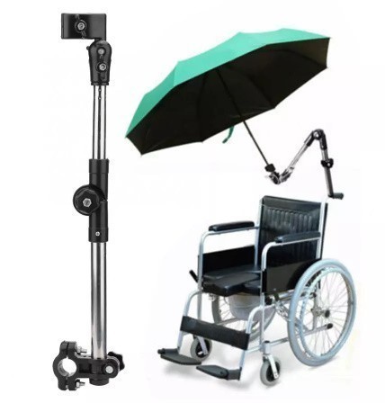 車椅子の傘アタッチメント　トーチハンドルホルダー　ベビーカー　自転車　高齢者のための車椅子アクセサリー
