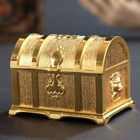 小物入れ 収納　宝箱の宝石箱 アクセサリー ヴィンテージ アンティーク 置物 高級感 ジュエリーボックス送料無料