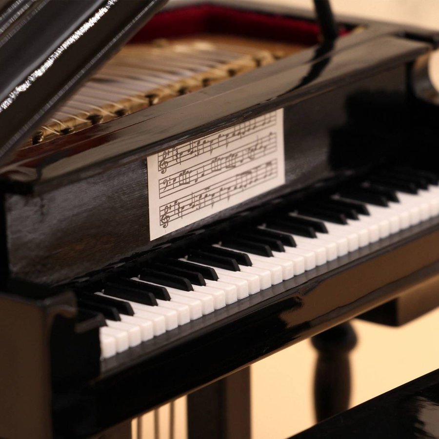 楽天市場】グランドピアノのオルゴール ミニチュア 高級感 音楽 