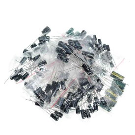 アルミ 電解 コンデンサー 12種類 120個 セット 0.22-470uF 16-50V