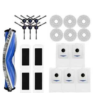 zmart ECOVACS�݊��� T30 PRO OMNI T30S PRO YEED�݊���I M12 Pro+ ���{�b�g�|���@ �������i �_�X�g�o�b�O ���C���T�C�h�u���V �t�B���^�[ ���b�v �A�N�Z�T���[ �����p�[�c �u���V �_�X�g�{�b�N�X ���b�v�N