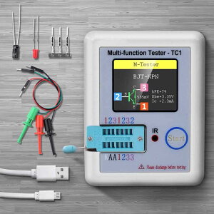 LCR-TC1 1.8" TFT LCD fBXvC }`[^ gWX^ eX^ _CI[h OɊ RfT R eXg[^ MOSFET NPN PNP gCAbN MOS