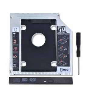 12.7mm w hCu 2.5C` HDD SSD A_v^[ A~ SATA 3.0 P[X GN[W CD DVD Blueray A~jE jo[T 2nd LfB m[gp\R CD-ROM DVD-ROM 2.5 "