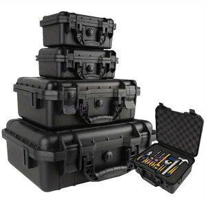 zmart �h�� �n�[�h�L�����[ �P�[�X 326x246x126mm �o�b�O �P�[�X �v���J�b�g �X�|���W �X�g���[�W �{�b�N�X �Z�[�t�e�B �v���e�N�^�[ �h�o �Ռ��z�� IP67 �C�� ���^ �ی�P�[�X �ϏՌ� �A�E�g�h�A 