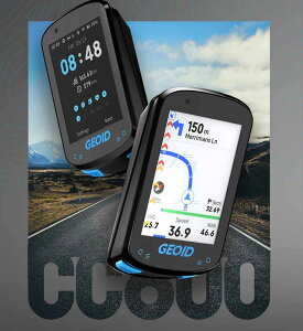 zmart Geoid CC600 �J���[ �X�N���[�� ���]�� �R���s���[�^�[ �X�}�[�g �i�r�Q�[�V���� GPS ���C�����X ���]�� ���x�v ant+ 11���� �T�C�N�����O ���s���� �T�C�N���R���s���[�^�[ GPS�i�r �T�C�N����