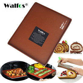 WALFOS 食品 グレード シリコン ベーキング マット ケーキパッド ノンスティック オーブン ライナー スイスロール 36 * 28cm DIY 多機能 ケーキ パッド ベーキング ツール