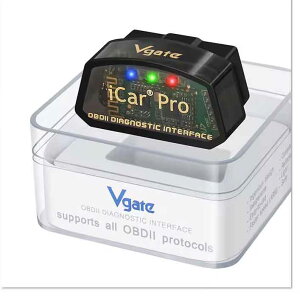 zmart Vgate iCar Pro elm327 V2.3 OBD 2 OBD2 Ԑffc[ Android BT3.0 Androidp ODB2 J[XLi[ OBD2 ff@ XLc[ ԗff G[R[h c[ ԍڃRs[^ ECUff OBDII Ԑff ELM32