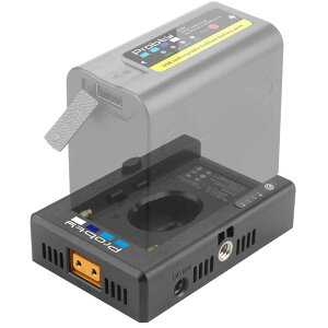 zmart NP-F �o�b�e���[�[�d�� �o�b�e���[�A�_�v�^�[�v���[�g DC12V DC8V USB-A�o�� �R�[���h�V���[�A�_�v�^�[ 1/4�C���`�l�W���t�� NP-F�o�b�e���[ Sony NP-F970 NP-F550 NP-F750 �o�b�e���[�v���[�g �݊��o�b