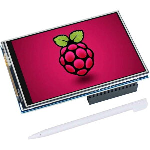 zmart 3.5�C���` Raspberry Pi �f�B�X�v���C���W���[�� 3.5�C���` �^�b�`�X�N���[�� 320×480 TFT �^�b�`�X�N���[���f�B�X�v���C �^�b�`�y���t�� Raspberry Pi A RaspberryPi �t�����W���[�� SPI�ڑ� HDMI�ڑ� GPIO