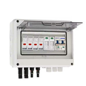 zmart ���z�� ���d PV �R���o�C�i�[�{�b�N�X ���ی�t�� 2����1�o�� DC 600V�q���[�Y MCB SPD�h���{�b�N�X IP65 ���z�����d �R���o�C�i�[�{�b�N�X PV�R���o�C�i�[�{�b�N�X �\�[���[�ڑ��� ���z���ڑ�