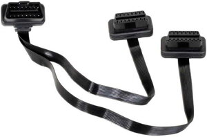OBD2 tbg  P[u  ELM327 hO ǉ[^ 30cm OBDII OBD 2 16s IX-fAX YXvb^[ G{ lN^ P[u