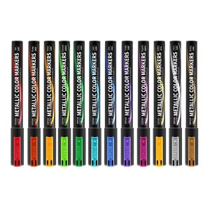 zmart DSPIAE MKA 12�F �X�[�p�[���^���b�N�}�[�J�[ �u���V�y�� ���ɗD���� ���� �\�t�g�w�b�h ���b�h �u���[ �O���[�� Glod 12��/�Z�b�g ���^���b�N�}�[�J�[ ���^���b�N�y�� �J���[�}�[�J�[ ����