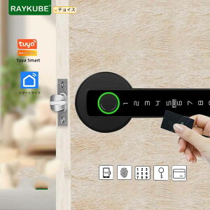 zmart RAYKUBE M5 Tuya BLE �X�}�[�g �w�� �F�� �h�A���b�N �f�W�^�� �d�q���b�N �p�X���[�h �L�[ IC�J�[�h Smartlife Tuya APP���b�N�����t�� �X�}�[�g�h�A���b�N �d�q�h�A���b�N �w��F�؃h�A���b�N ��