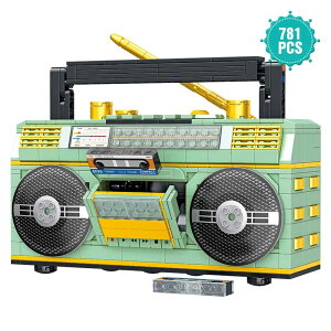zmart 781PCS ���g�� ���W�I �N���V�b�N �V���[�Y �r���f�B���O�u���b�N�Z�b�g ���B���e�[�W ���y �v���[���[ ���W�J�Z �u���b�N �g�ݗ��ăL�b�g ���g�����W�I�͌^ �J�Z�b�g�f�b�L�͌^ �r���e