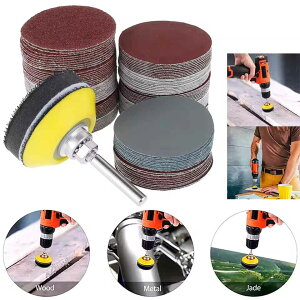zmart 120�� 50mm �T���h�y�[�p�[ �A�\�[�g�����g 60-3000 �O���b�g �T���f�B���O �f�B�X�N �p�b�h �Z�b�g 2�C���` �h���� �O���C���_�[ ���[�^���[ �c�[���p �f�B�X�N �|�[�� �N�b�V�����t��