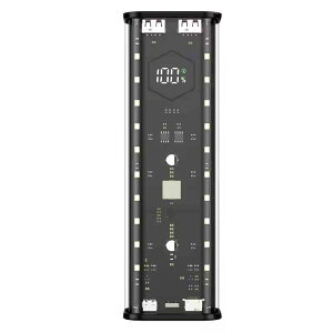 zmart 4*21700 �p���[�o���N �P�[�X �o�b�e���[ ���[ �{�b�N�X �i�C�g���C�g �f���A�� USB �[�d DIY�V�F�� iPhone����