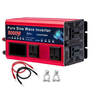 zmart 5000W, 12V, 110V 60Hz g Co[^[ DC 12V AC 110v ւ̓dRo[^[ ԗp \[[p[Co[^[ DC-ACCo[^[ g p[Co[^[ ԍڃCo[^[ z