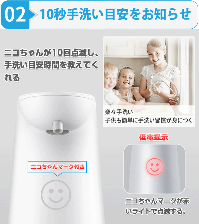 楽天市場】☆楽天10冠 ハンドソープ ディスペンサー 自動 泡