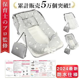 あす楽★P5！【楽天1位】 ＼★2024革新的！防水タイプ／ ベッドインベッド 新生児 赤ちゃん ベッドイン ベッドインベッド 寝返り防止クッション ベビーベッド 持ち運び 折りたたみ式 添い寝 ベッド 長く使える 寝返り防止 赤ちゃん 乳幼児 ベビー布団 洗濯可能 転落防止