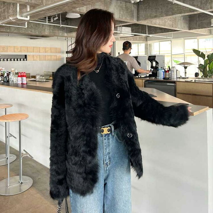 楽天市場】トスカーナ Wフェイス ラムムートンジャケット ショート丈  