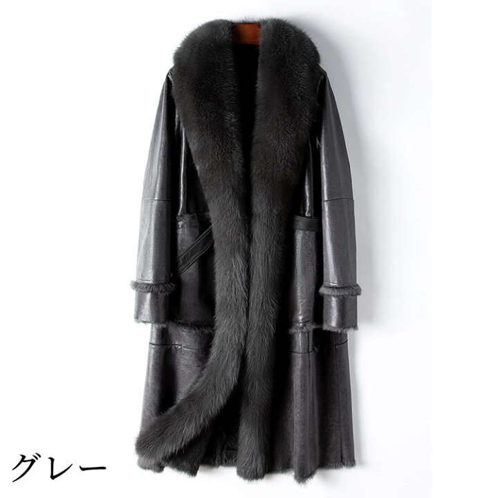 楽天市場】【最終セール】【79800円→59999円】豪華フォックスファー襟 