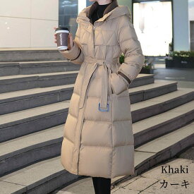 【訳あり/返品交換不可】【最終セール】【9980円→3999円】ダウンコート グースダウン アウター レディース 冬 カーキ 2L k1c24
