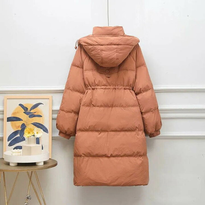 楽天市場】ダウンコート フード ミドル ロング アウター レディース 冬 