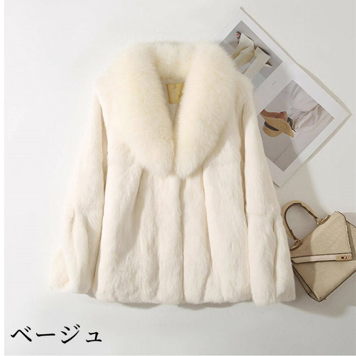 楽天市場】【2024新作秋冬】ジャケット ラビット フォックス リアル  