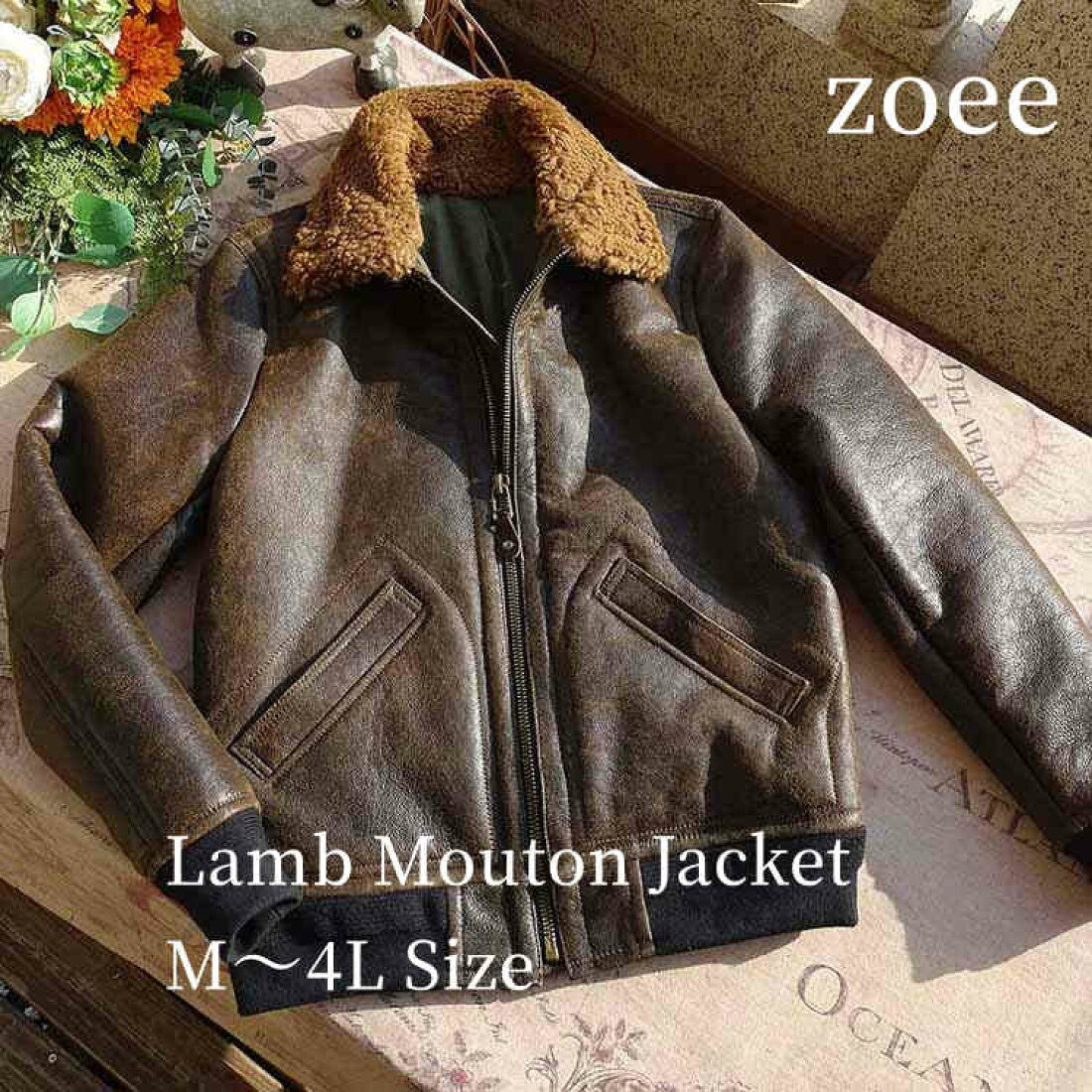 楽天市場 | zoee ダウンコート 毛皮 ムートン - ダウンコート、毛皮 