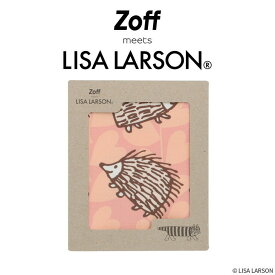 【スペシャルプライス】メガネ拭き（クリーニングクロス）（ピンク）｜Zoff meets LISA LARSON MADE IN JAPAN series（ゾフ ミーツ リサラーソン）｜グッズ プレゼント サングラス拭き 眼鏡拭き レディース キッズ おしゃれ【LISA22Cloth_PK LISA22Cloth-PK】